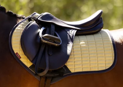 LeMieux Suede Close Contact Square Mimosa