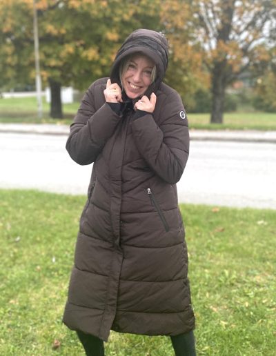 ANKY Longline Puffer Kappa